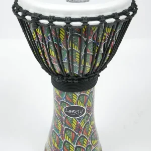 Exclusieve Aanbieding Djembe Gewa Liberty serie 10" Model peacock rope tuned