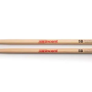 Drumstokken 5B Wincent Hickory p.paar Gereduceerde Prijs