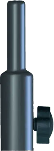 Quiklok 25mm to 35mm speaker adapter - black Populair