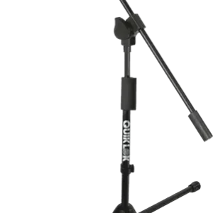 Beste Prijs Quiklok Short microphone stand, fixed boom, tripod base - black