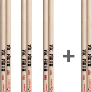 Drumstokkenset Vic Firth 5A 3+1 paar GRATIS Direct Beschikbaar
