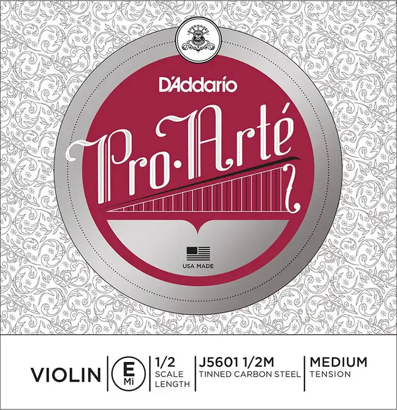 Must-Have D'Addario J5601-12M vioolsnaar E-1 1/2