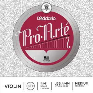 Direct Verzonden D'Addario J56-44M snarenset viool 4/4