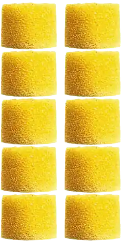 Snelle Levering Shure EAYLF1 10 MOUSSES JAUNES