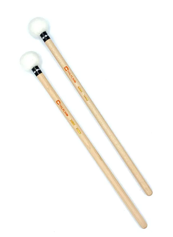 Paukenmallets Chalklin Hard MS22 met rotan steel Weekendaanbieding