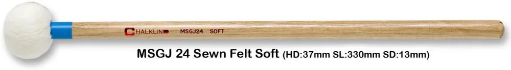 Paukenmallets Soft Majestic/Chalklin Berken Flitsaanbieding