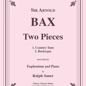 Two Pieces for Euphonium & Piano Goedkoop