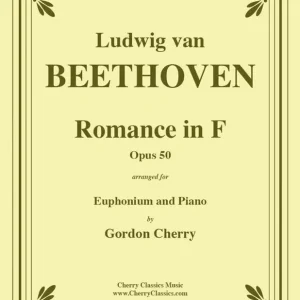 Uitverkoop Romance No. 2 in F Opus 50 For Euphonium & Piano