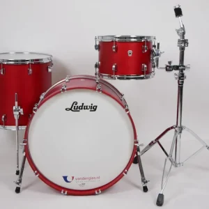 Shellset Ludwig Neusonic 22" MOD2 Satin Diablo Red (PR) -Aanbieding Gratis Verzending