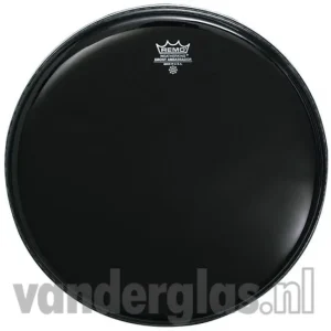 Slagvel 12" Remo Ebony Ambassador Superprijs