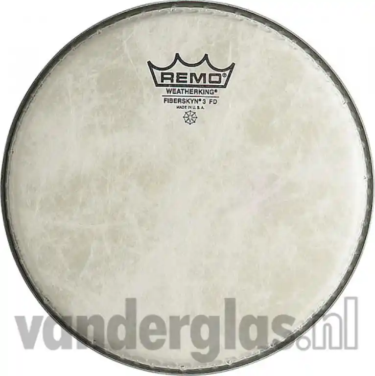 Slagvel 12" Remo fiberskin Ambassador Gratis Verzending