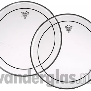 Tijdelijk Beschikbaar Slagvel 13" Remo pinstripe clear