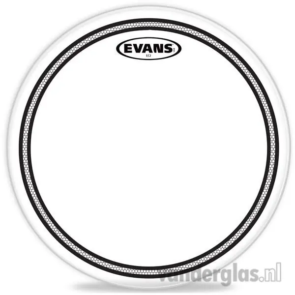 Slagvel 16" Evans EC2 SST clear 2 TT16EC2S Op = Op