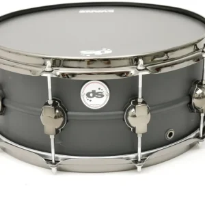 Snaredrum DS Venom 14 x 06" Steel black limited edition Speciale Aanbieding
