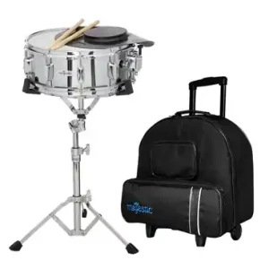 Speciale Aanbieding Snaredrum Majestic 14DC incl. trolleyhoes