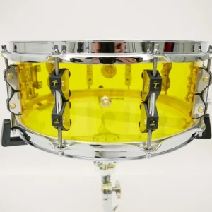Snaredrum Tamburo 14" x 5,5" model Volume Acrylic shell geel Shop Nu