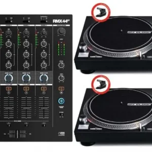 Reloop 2 x RP-4000 MK2 + RMX-44 BT Direct Beschikbaar