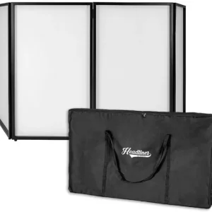 Bestel Nu Headliner Santa Monica Portable DJ Facade (Includes white Sc