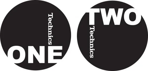 Technics LP-Slipmat One-Two (mixed set) Beperkte Voorraad