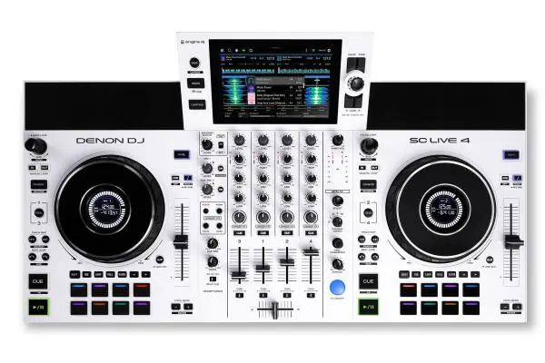 Denon dj SC LIVE 4 White Edition Bestel Nu