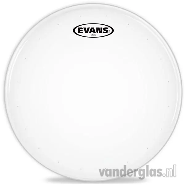 Slagvel 14" Evans Genera (gaatjes) B14HDD Op = Op