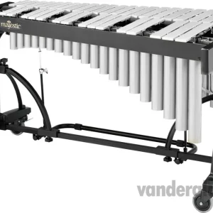 Vibrafoon Majestic V7530S 3 octaaf zilver geanodiseerd Artist Weekendaanbieding