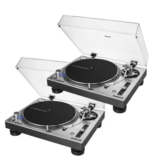 Express Levering Audio technica AT-LP140XP - silver x 2