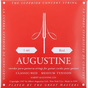 Speciale Aanbieding Gitaarsnarenset Classic Red Augustine med. tension