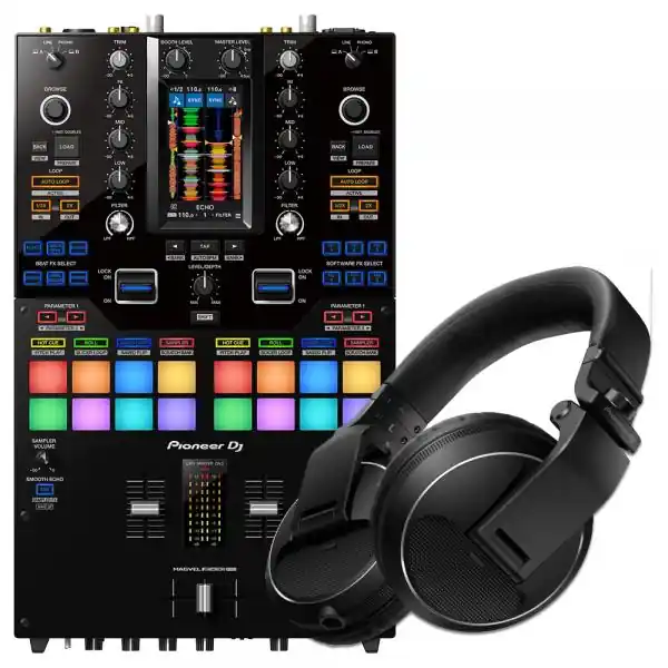 Beperkt Aanbod Pioneer dj DJM S11 + HDJ-X5-K black