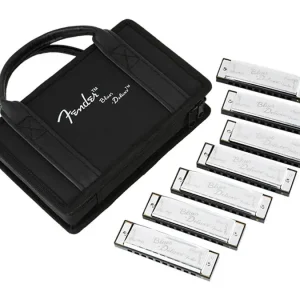 Fender 0990701049 Blues Deluxe mondorgel-bundel van 7 Gratis Retour
