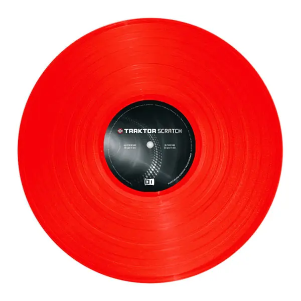Native instruments Traktor Scratch Vinyl Red MKII Hete Deal