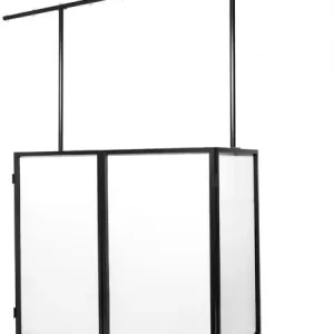 Meest Verkocht Headliner Ventura Portable DJ Booth (includes Lighting Bar S