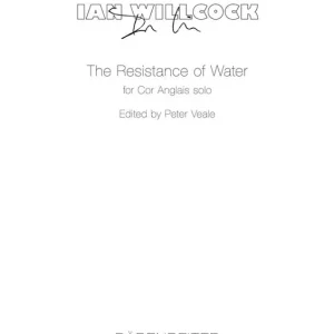 Willcock: The Resistance of Water Speciale Aanbieding