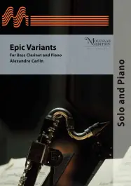 Uitverkoop Epic Variants, Bass Clarinet & Piano