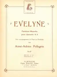 Bestseller Evelyne, Bb Klarinet & Piano