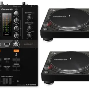 Pioneer dj 2 x PLX-500-K + DJM-250MK2 Beperkt Aanbod