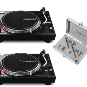 Reloop RP-7000 MK2 Black X2 + Ortofon Concorde MKII Twin DJ Goedkoop