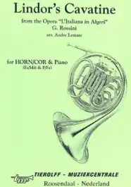 Veilige Betaling Lindor's Cavatine, Horn & Piano