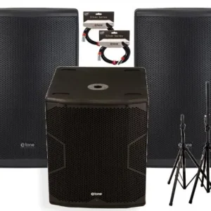 Hoge Kwaliteit X-tone Pack Xts-12 + Caisson + cables