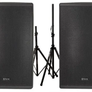 Premium X-tone XTS-15(paire) +XH 6310 Pied Enceinte Paire + Sac