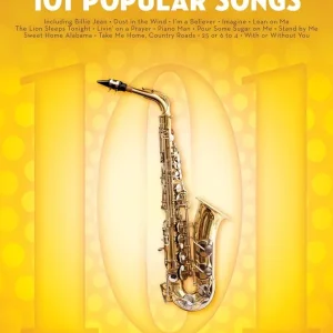 101 Popular Songs Altsax Gratis Retour