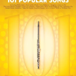 101 Popular Songs dwarsfluit Tijdelijk Beschikbaar