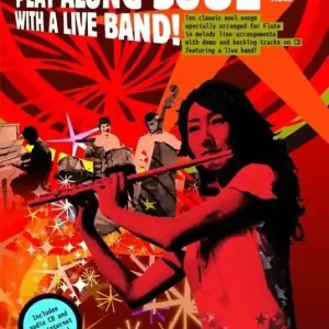 Uitverkoop Play-Along Soul With A Live Band! - Flute (Book And CD)