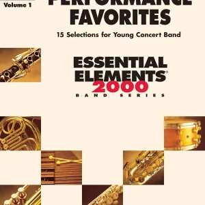 Actieprijs Performancee Favorites Vol. 1 - Baritone B.C.(15 Selections For Young Concert Band)