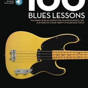 100 Blues Lessons Basgitaar (+ Audio-Online) Weekendaanbieding