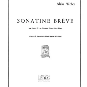Actieprijs A. Weber: Sonatine Breve