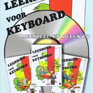 Veilige Betaling Leerboek Voor Keyboard 1/2/3 CD
