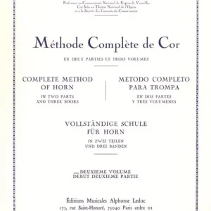 Aanbieding Thevet: Complete Method of Horn