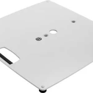 K&m Flat base 550 x 550 mm 3 x M20 white Gecertificeerd