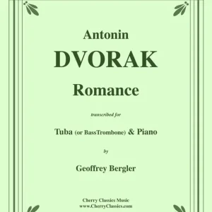 Antonin Dvorak: Romance For Tuba or Bass Trombone & Piano Koop Vandaag